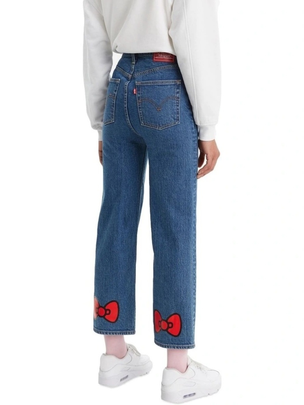 Levi's Hello Kitty RIBCAGE STRAIGHT ANKLE WOMEN'S JEANS